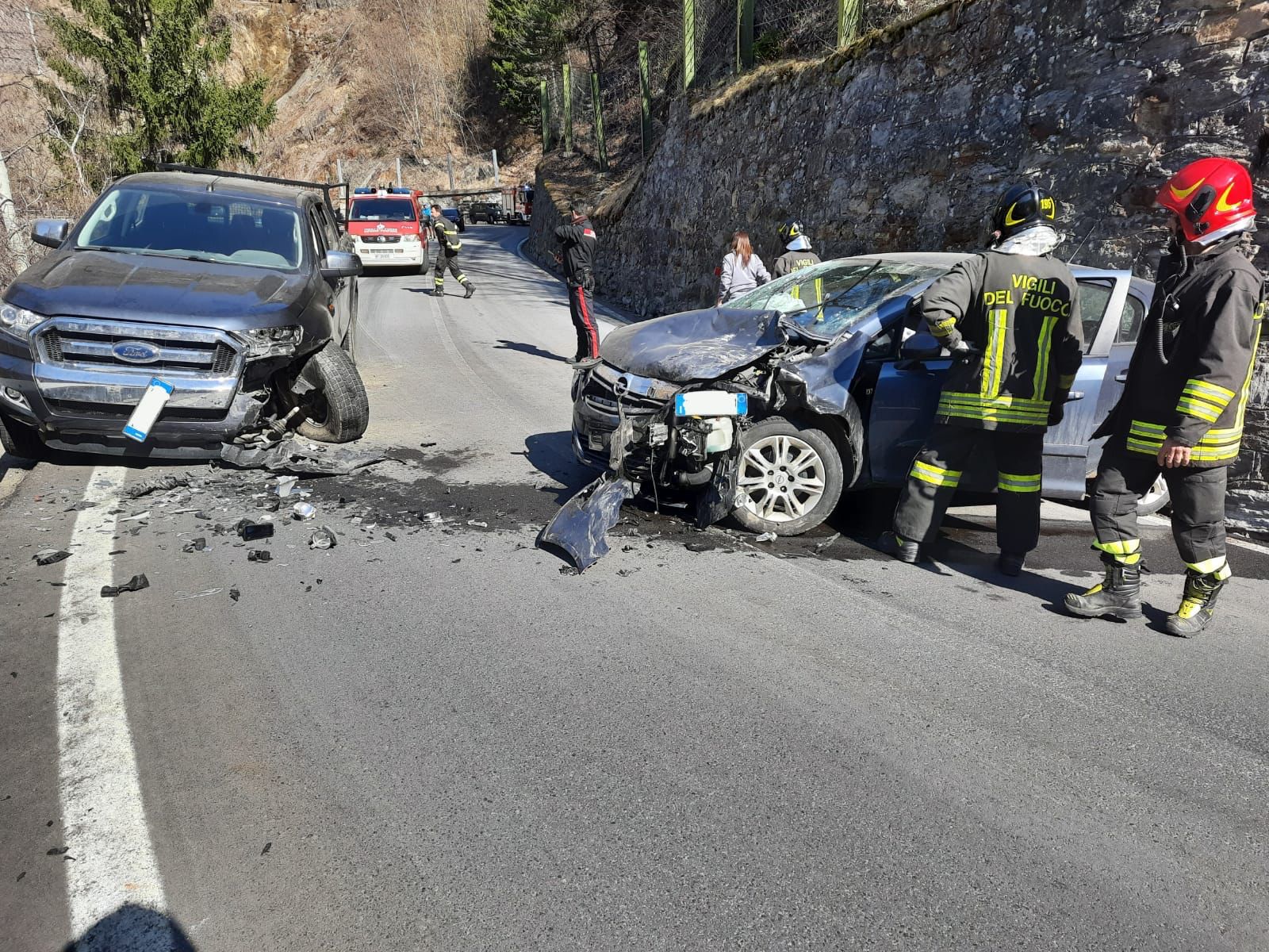 Incidente Stradale Nei Pressi Di Chevril Bobine Tv