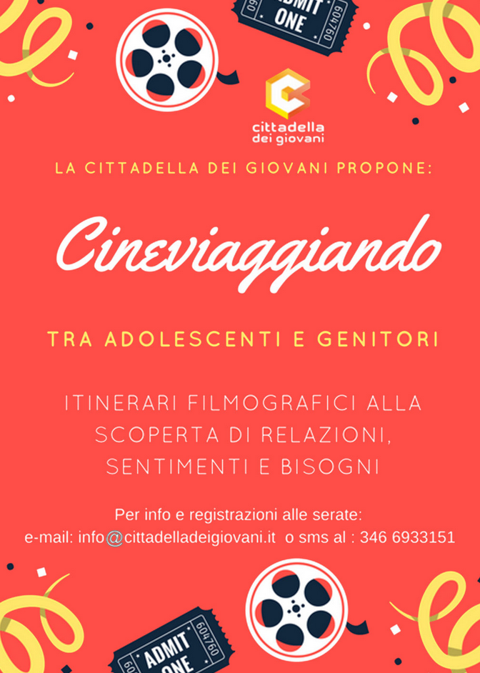CineViaggiando: un'iniziativa sul rapporto genitori-figli in Cittadella