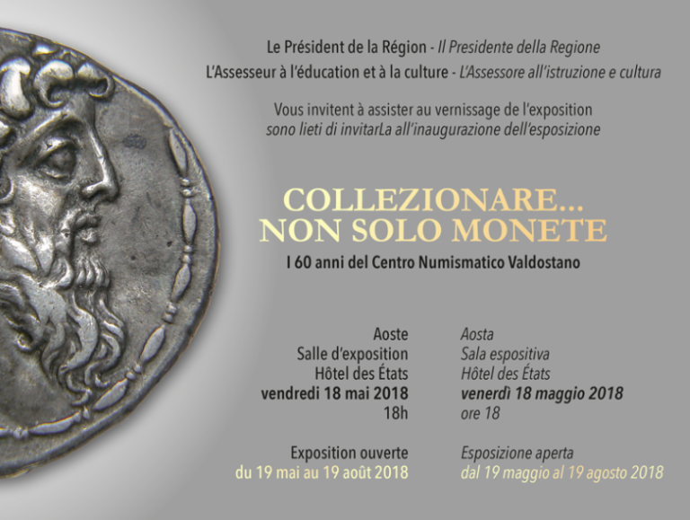 Collezionare...non solo monete: una mostra inaugurata ad Aosta