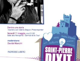 Il photoreporter Valerio Bispuri al Saint-Pierre Dixit