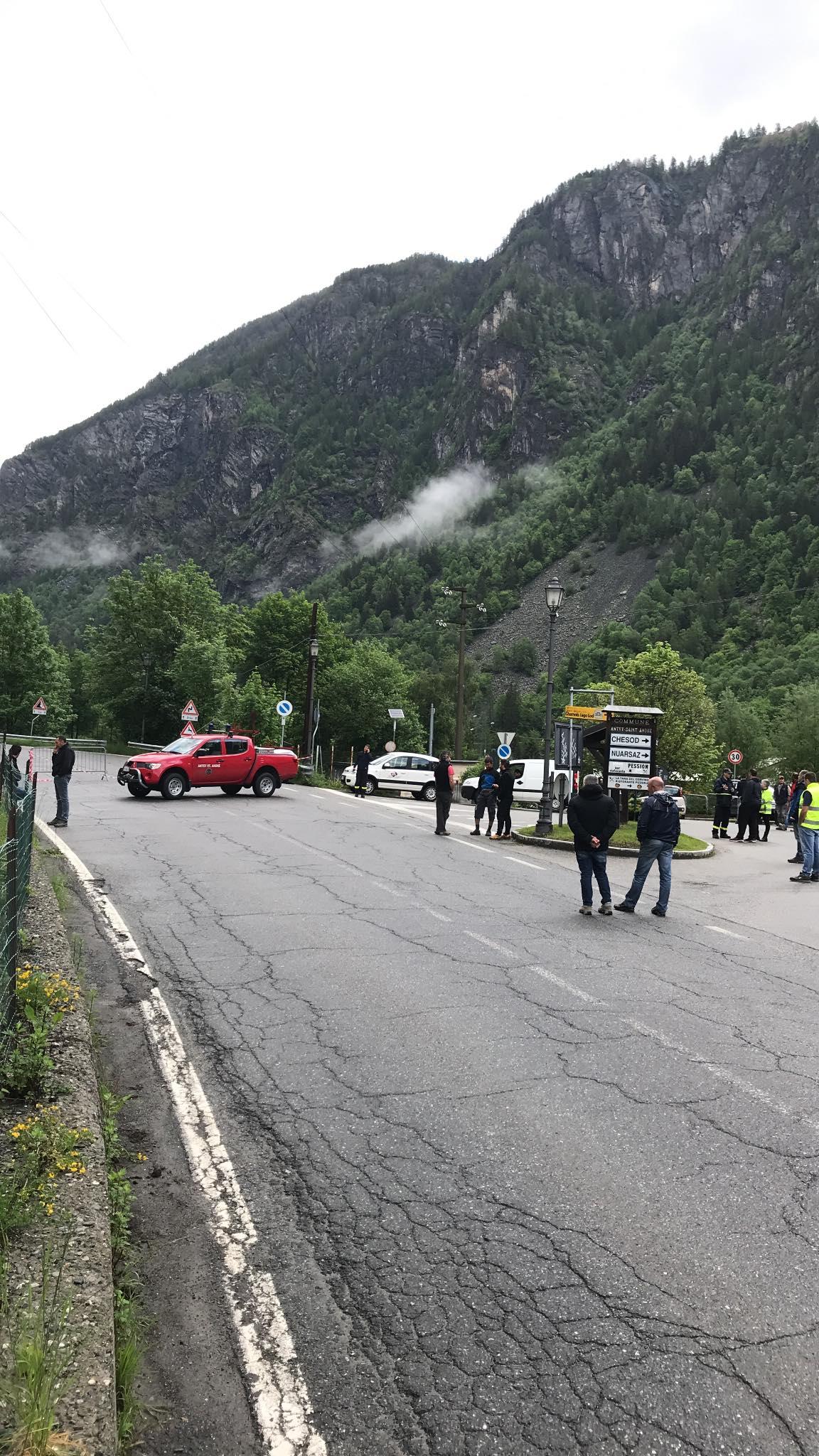 Riaperta la strada per Valtournenche