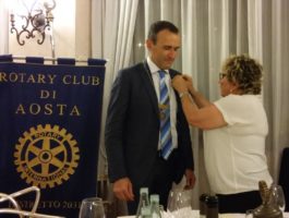 Cesal nuovo presidente del Rotary Club Aosta