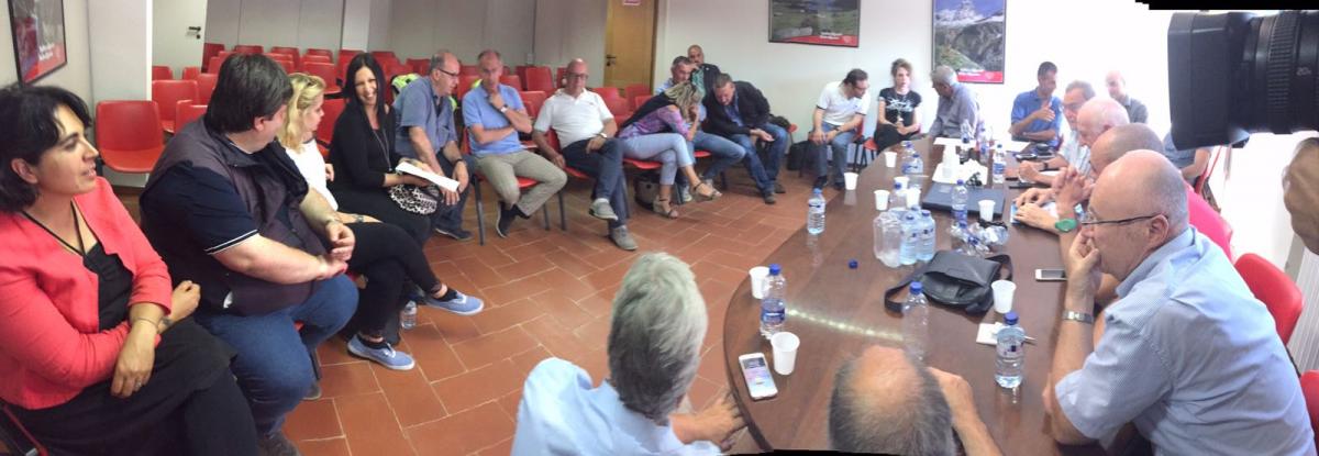 Commissioni al lavoro per il programma e l’organigramma regionale
