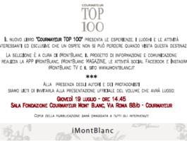 IMontBlanc presenta Courmayeur Top 100