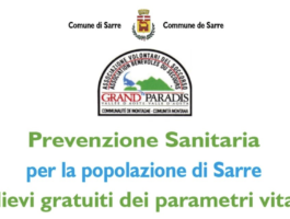 Rilievi gratutiti dei parametri vitali per la popolazione di Sarre
