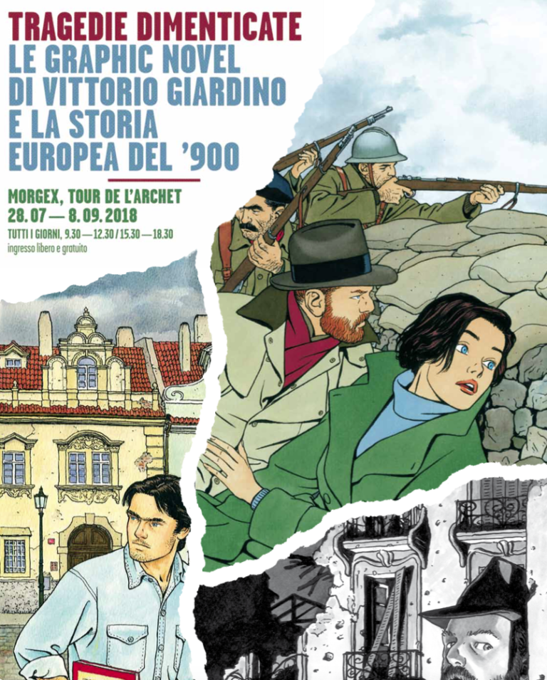 Morgex, una mostra dedicata alle graphic novel di Vittorio Giardino