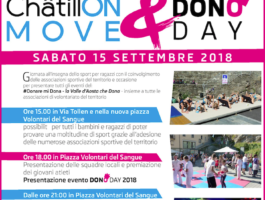 Move e Dono Day: sport e solidarietà si incontrano a Châtillon
