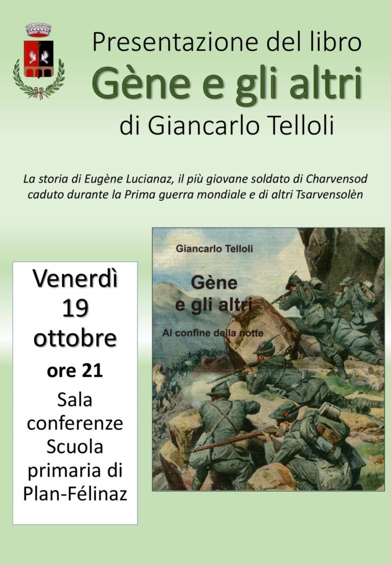 Eventi conclusivi della commemoriazione della prima Guerra mondiale a Charvensod