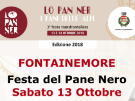 Festa del Pane nero, a Fontainemore