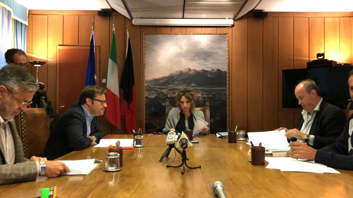 Le deliberazioni della Giunta RaVdA