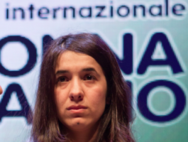 Nadia Murad, vincitrice Donna dell\'anno 2016 riceve Premio Nobel