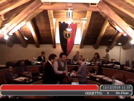 Favre nuovo presidente del Consiglio comunale di Aosta