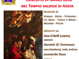 MusicalTempio, concerto di Natale nel tempio valdese di Aosta