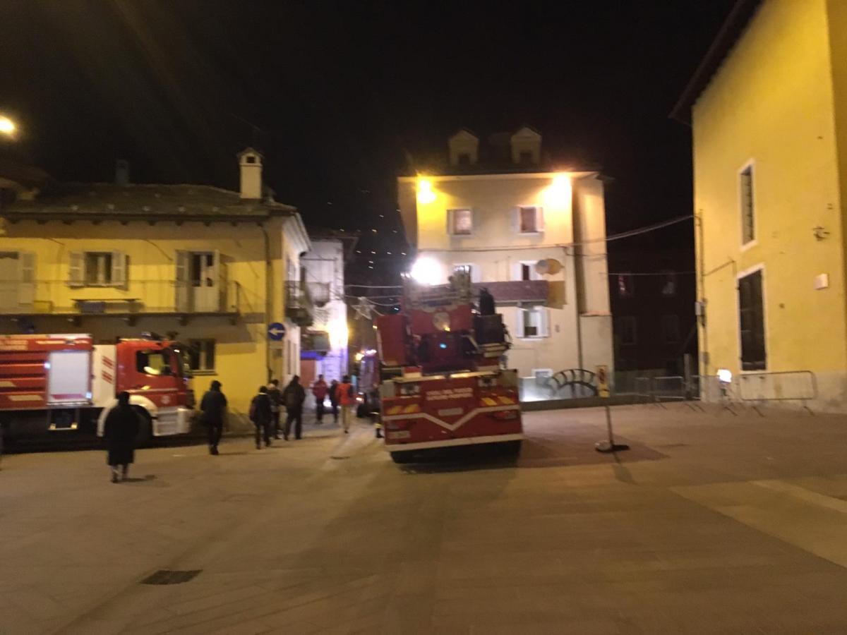 Due incendi ad Aosta