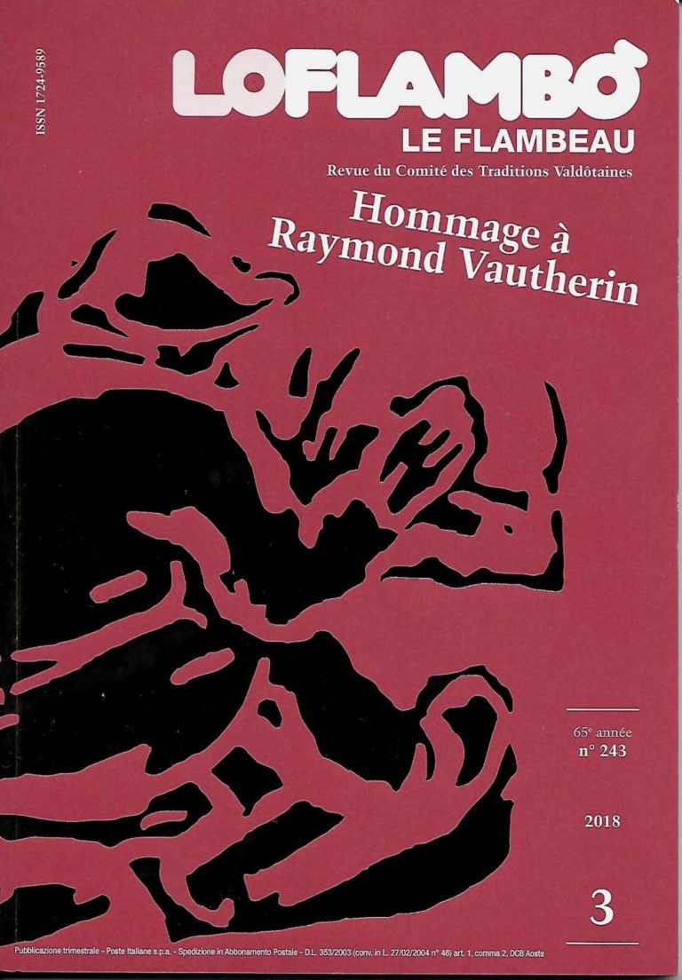 En souvenire de Raymond Vautherin