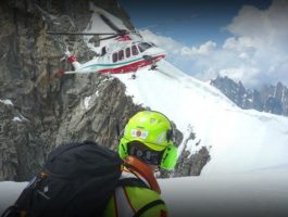 Scialpinista norvegese recuperato sul Breithorn