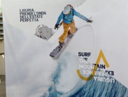 Surf the mountain: un patto di amicizia fra Courmayeur e Portofino