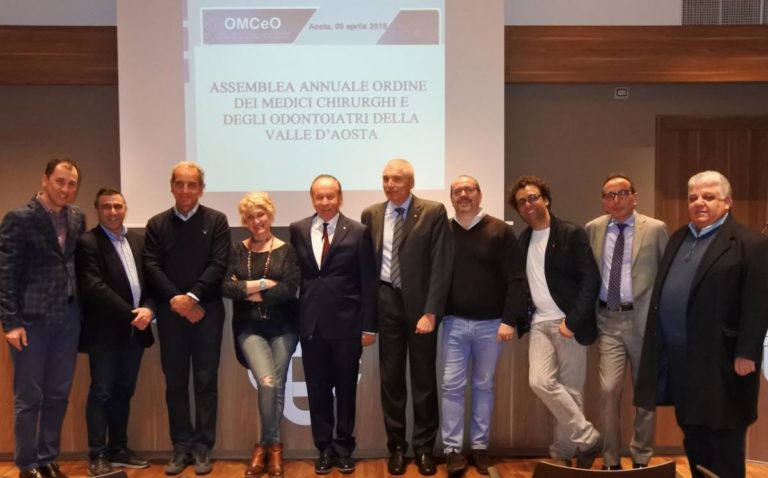 Assemblea annuale dei Medici Chirurghi e degli Odontoiatri della Valle d'Aosta