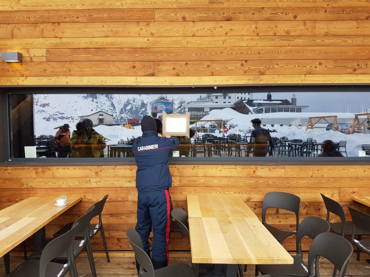Bar sulle piste del Breuil sequestrato nell’ambito di Do ut des