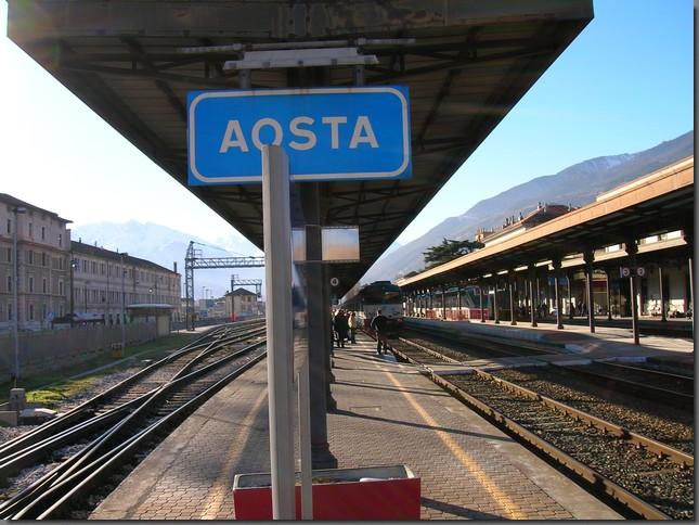 La stazione di Aosta sarà riqualificata