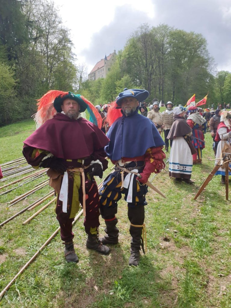 Mercenari valdostani all'attacco del Castello di Mindelheim