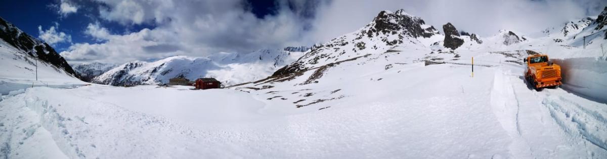 Al lavoro per riaprire il Colle del Gran San Bernardo