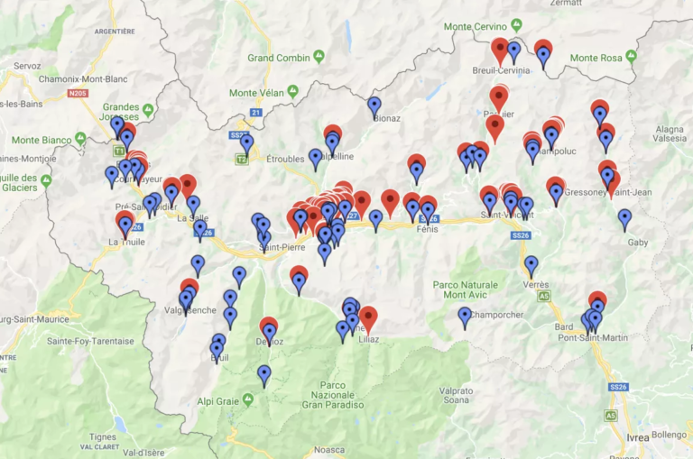 Campi elettromagnetici in Valle d'Aosta: aggiornati i dati