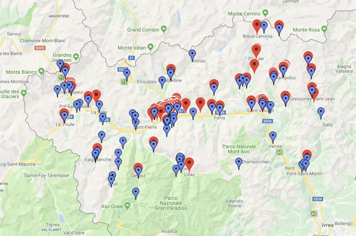 Campi elettromagnetici in Valle d’Aosta: aggiornati i dati