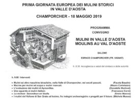 Champorcher: giornata europea dei mulini storici