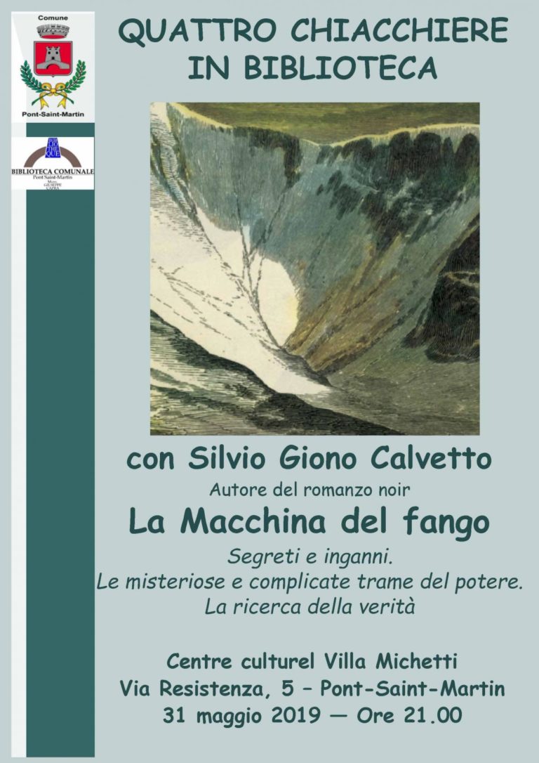Giono Calvetto presenta il suo romanzo