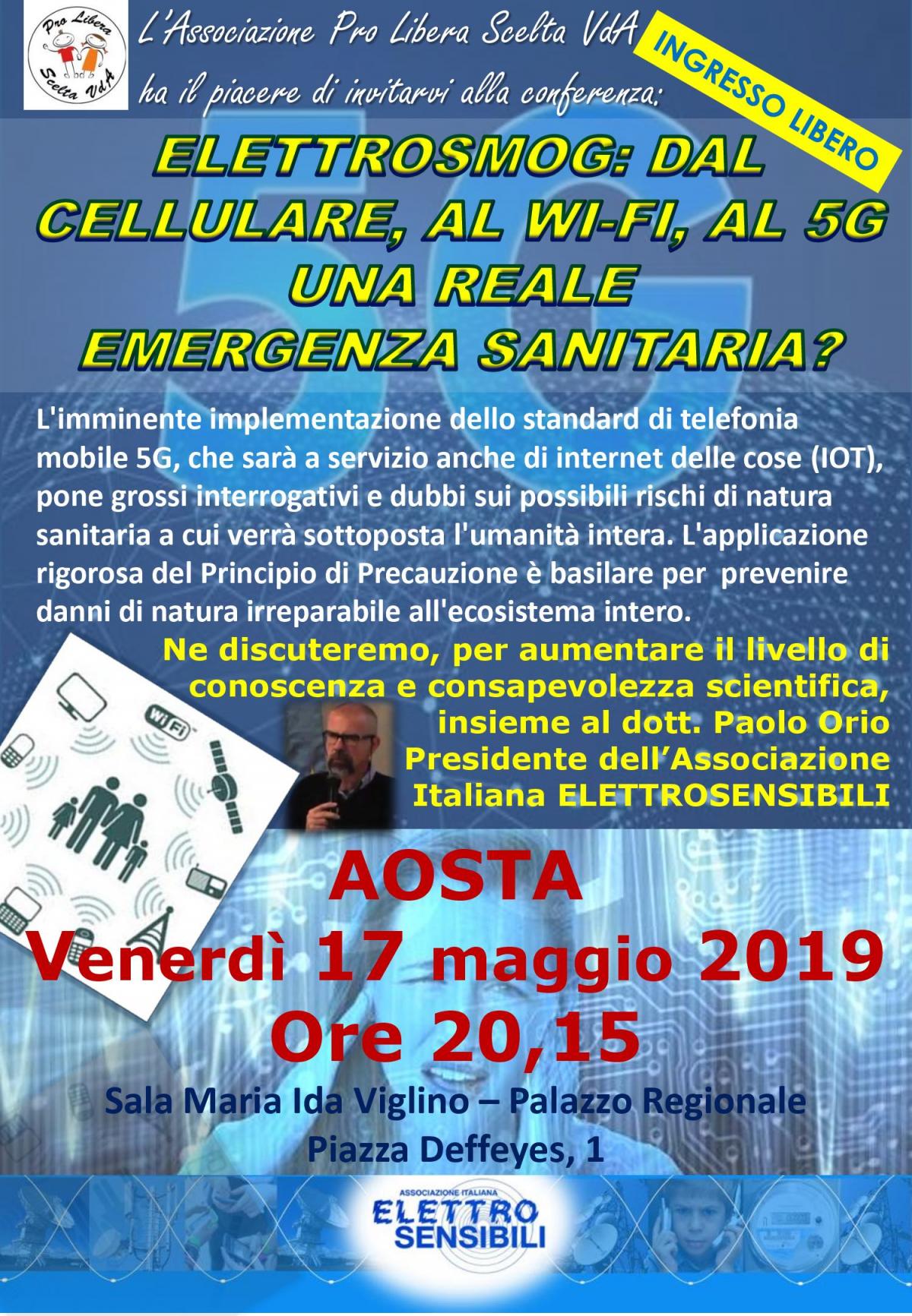 Pro Libera Scelta: una conferenza sull’inquinamento elettronico
