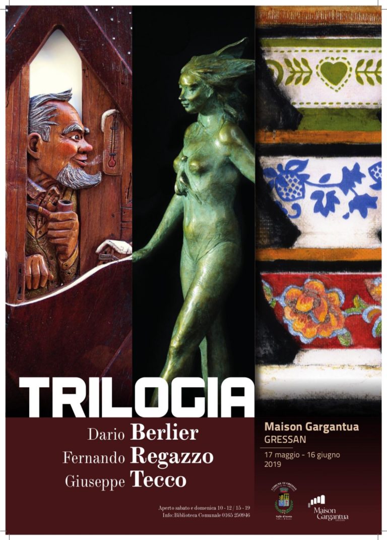 Trilogia: le opere di tre artisti alla Maison Gargantua di Gressan