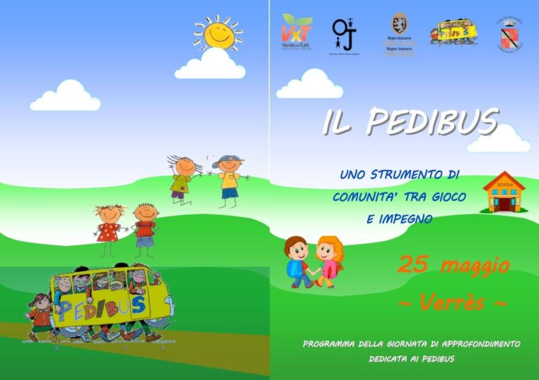 Una giornata dedicata al Pedibus a Verrès