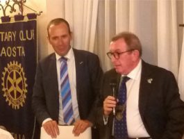 Rotary Club Aosta: Pier Giorgio Montanera nuovo presidente