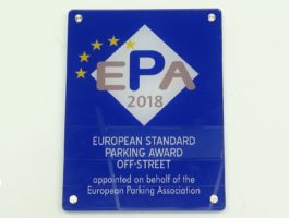 Un riconoscimento europeo al Parking de la Ville