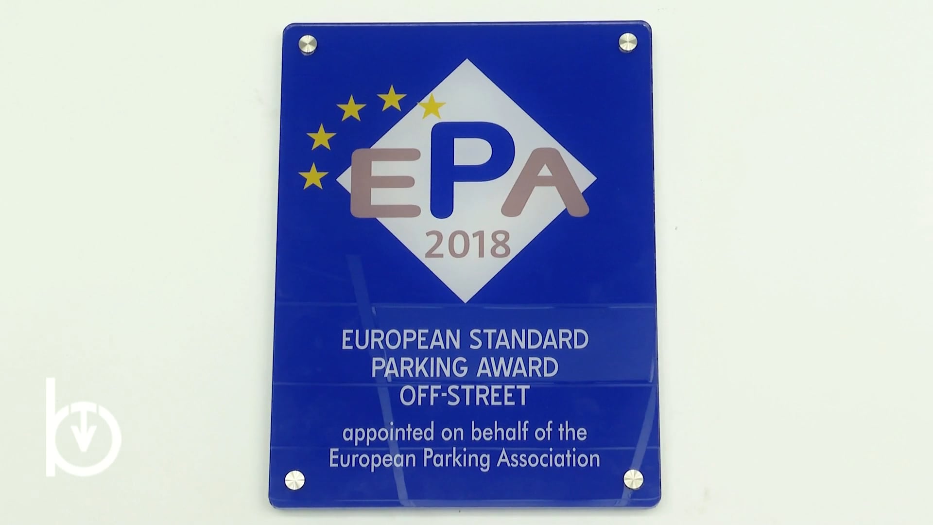 Un riconoscimento europeo al Parking de la Ville