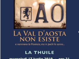 La Val d\'Aosta non esiste, conferenza a La Thuile