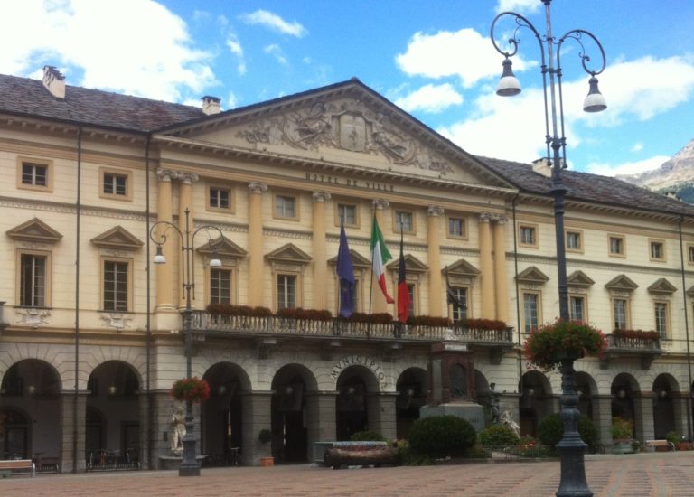 Consiglio comunale ad Aosta il 22 maggio 2020