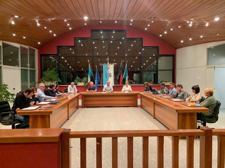 Consiglio comunale a Pollein il 25 settembre 2019