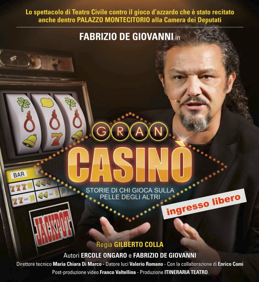Uno spettacolo teatrale sul gioco d’azzardo