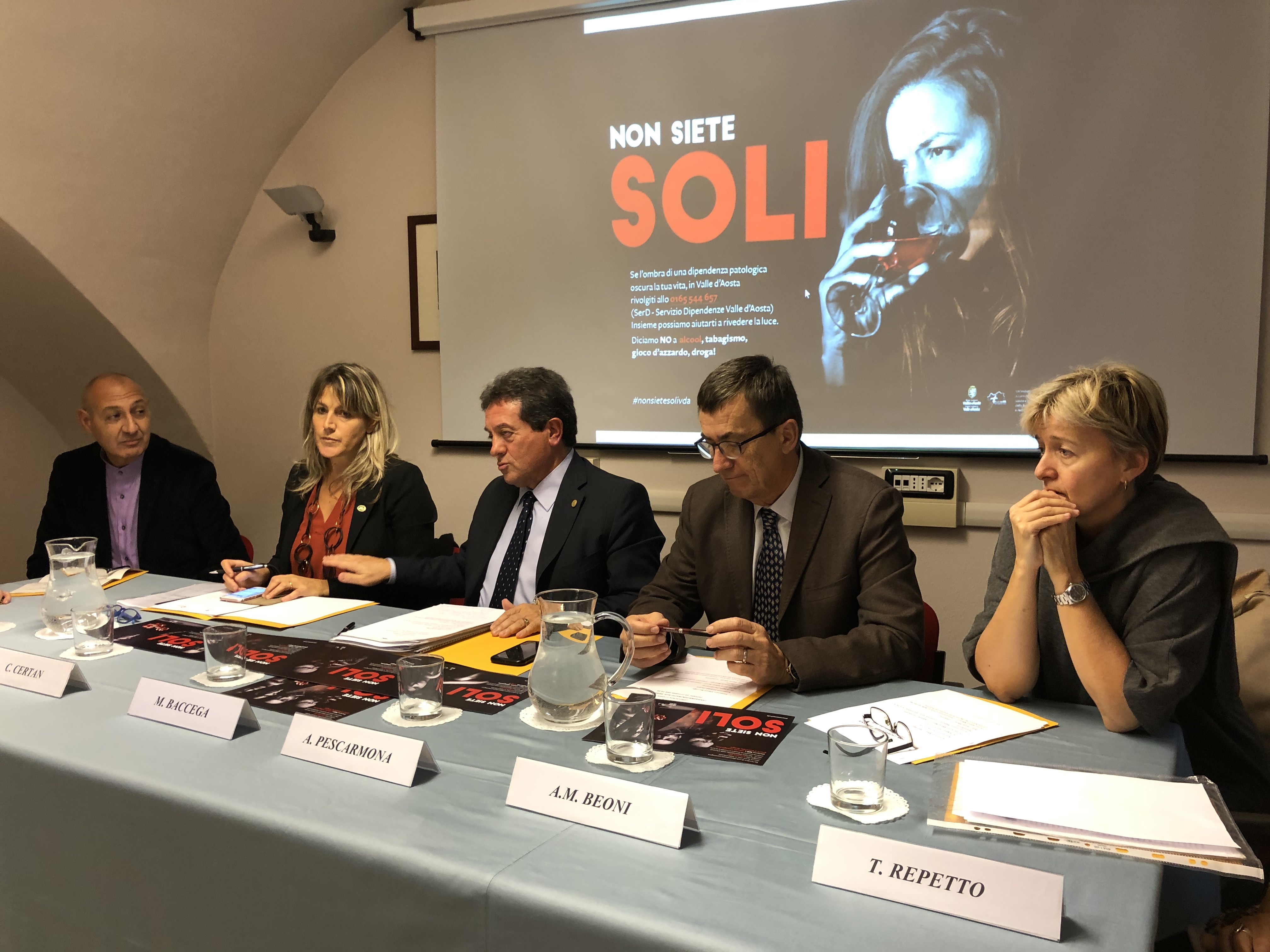 Una campagna contro le dipendenze