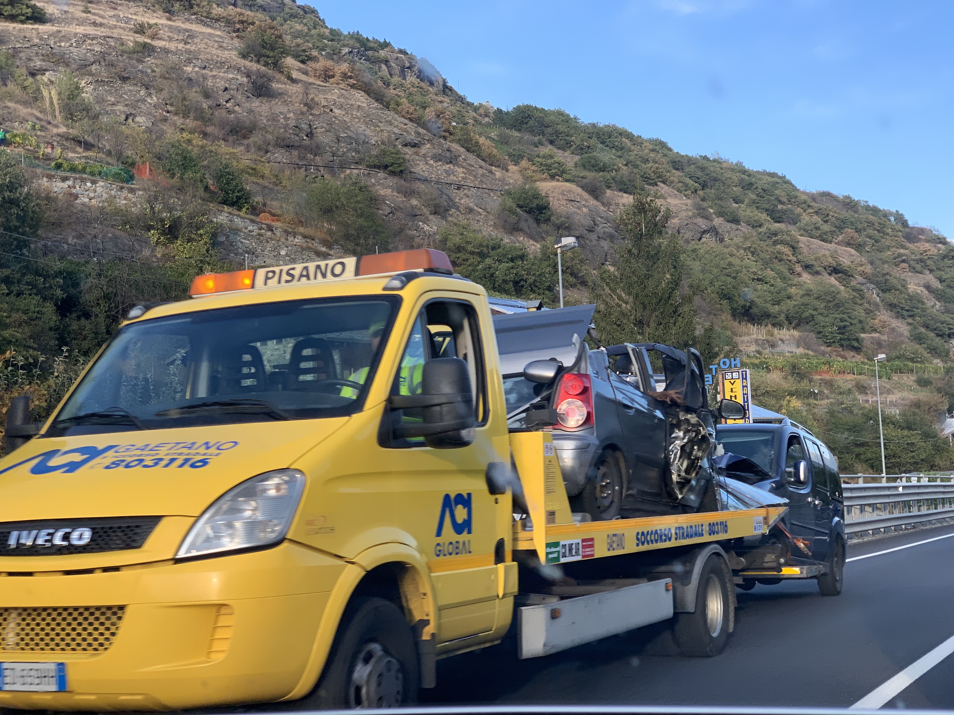 SS26 bloccata per incidenti