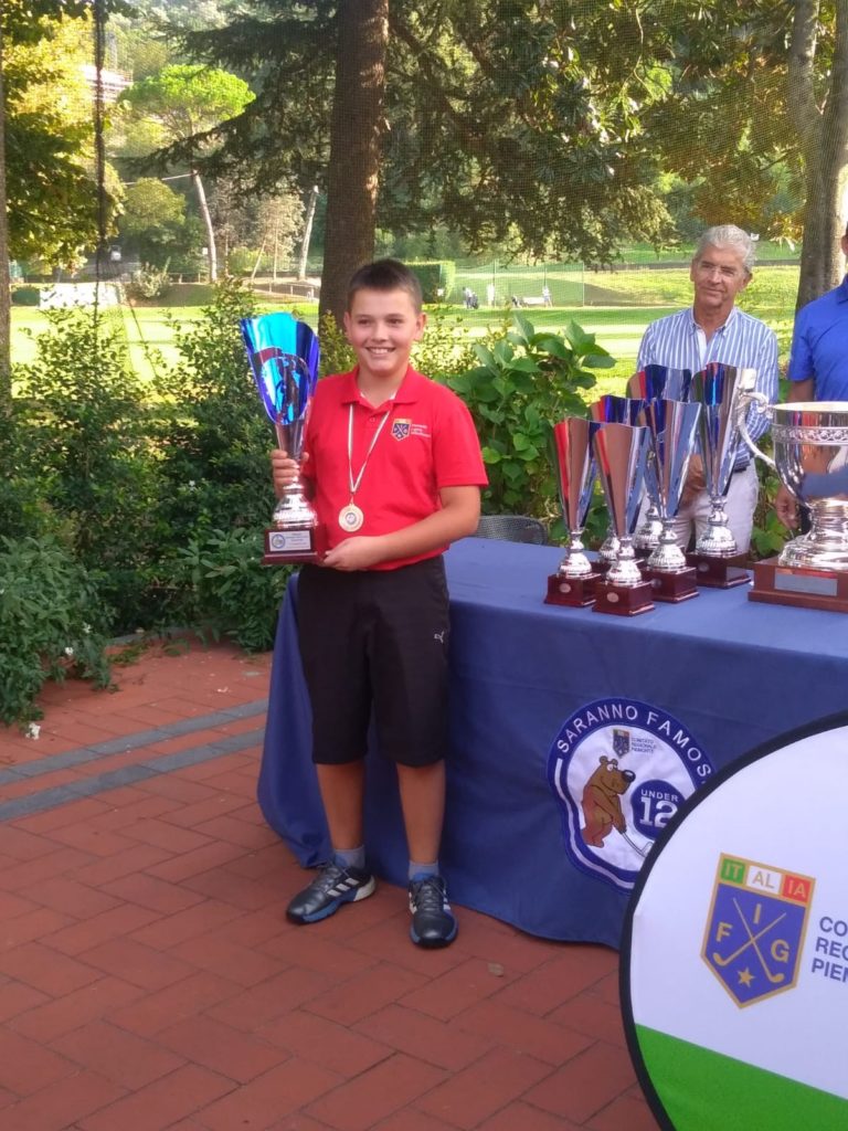 Emanuele Giachino campione Piemonte-VdA di golf