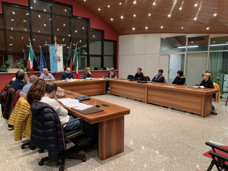 Consiglio comunale a Pollein il 26 novembre 2019