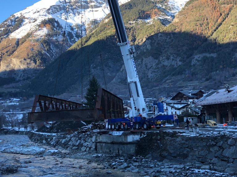 Avviato il restauro del ponte di Morgex