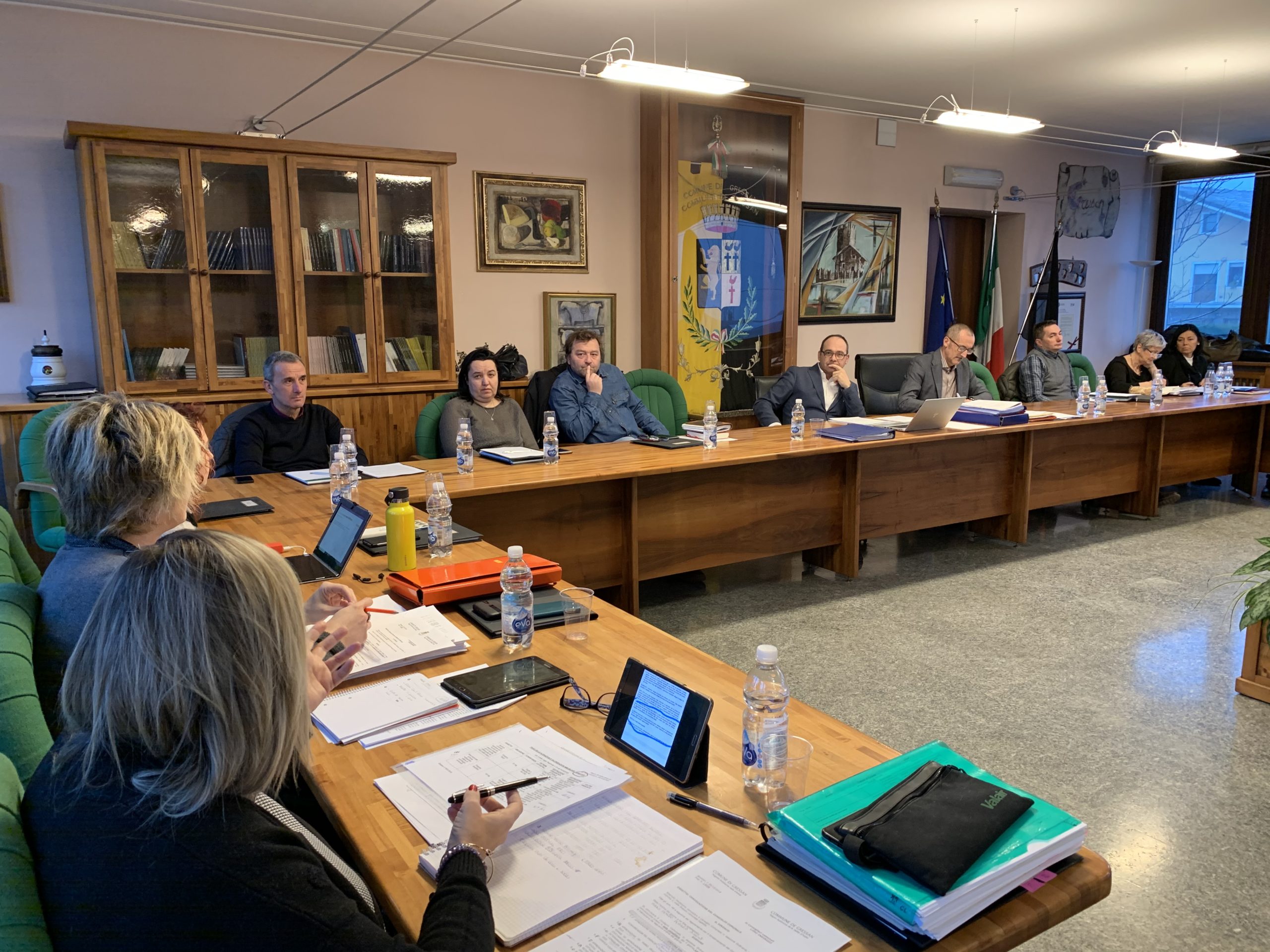Consiglio comunale a Gressan il 30 dicembre 2019