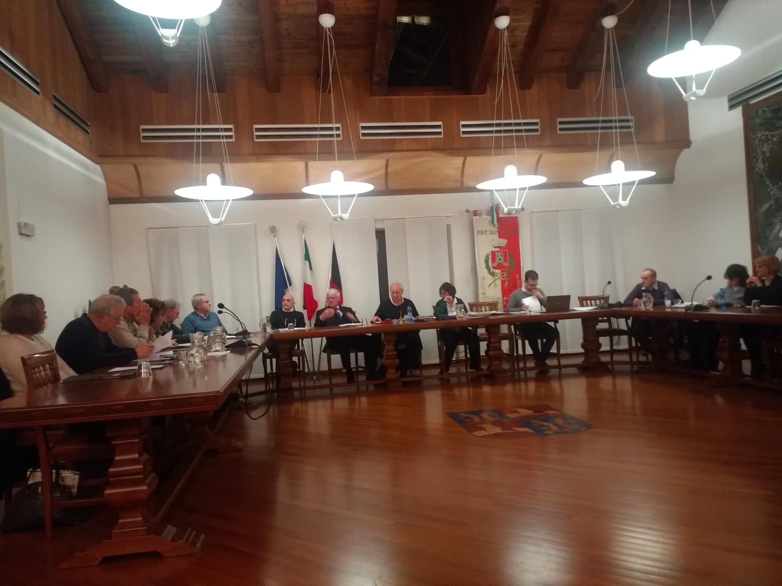 Consiglio comunale a Pont-St-Martin il 30 dicembre 2019