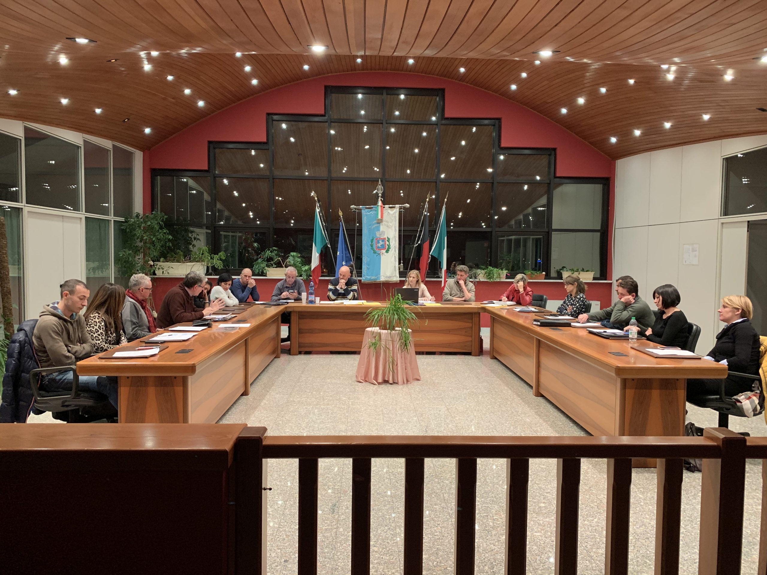 Consiglio comunale a Pollein il 20 dicembre 2019
