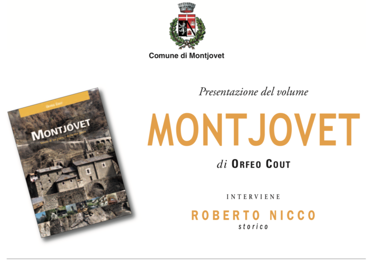 Monjovet: il libro di Orfeo Cout