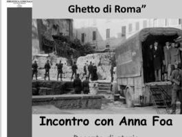 Foa racconta il Ghetto di Roma a Pont-St-Martin